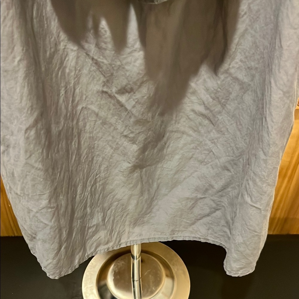 Old Navy Gray Ruffle Tank Top - Picture 4 of 8